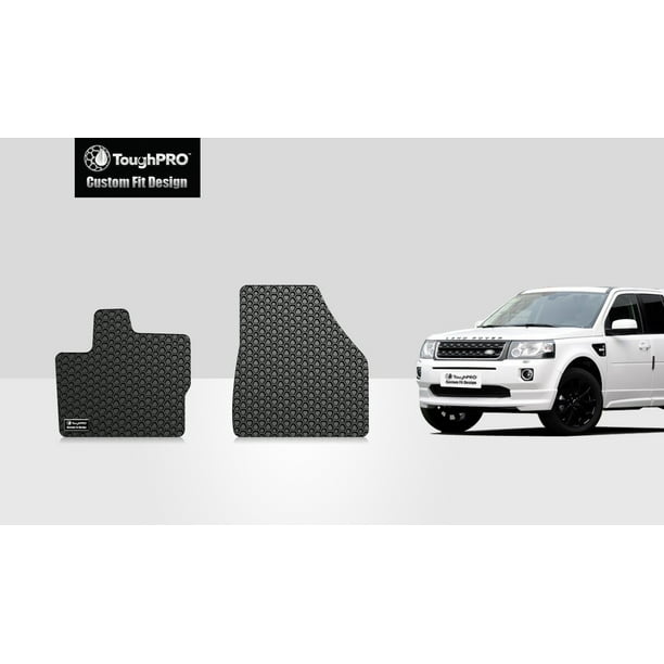 TO FIT A LAND ROVER FREELANDER 2 PIECE FRONT MATS SILVER FLOWER i